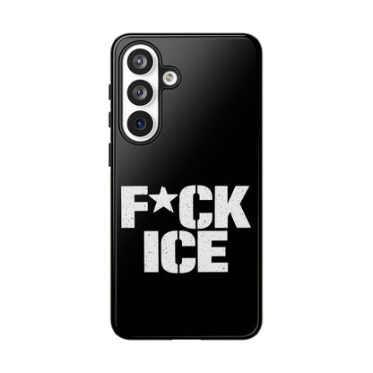 Phone Case — “F*CK ICE” Bold Protest Protective Cover