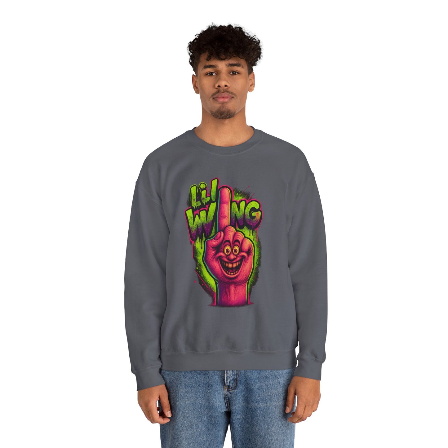 Lil Wang – Mutant Finger Edition Crewneck