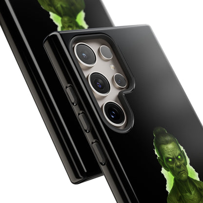 Spooky Green Ghost Phone Case — "I Baked Cookies, They Scream Now" Horror iPhone Cover