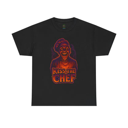 Kiss the Chef T-Shirt | Retro Neon Chef Illustration