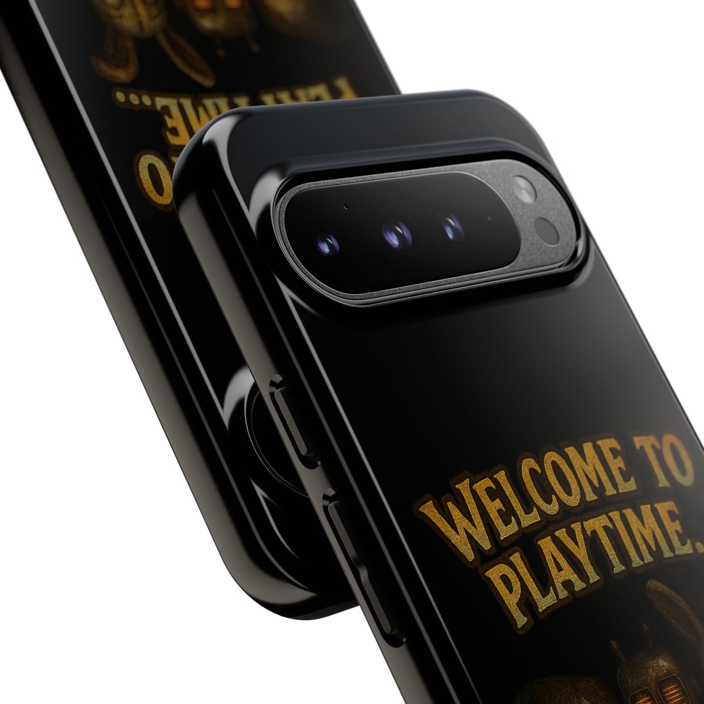 Phone Case — "Welcome to Playtime... Permanently." Horror Game Character Protective Case