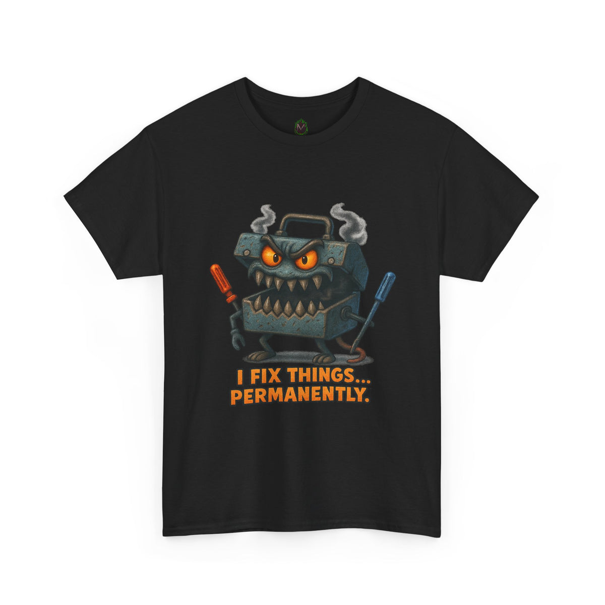 I Fix Things... Permanently tool box T-shirt | mechanic repair humor tee