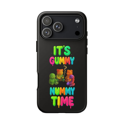 It's Gummy Nummy Time Phone Case — Colorful Gummy Bears Protective Case