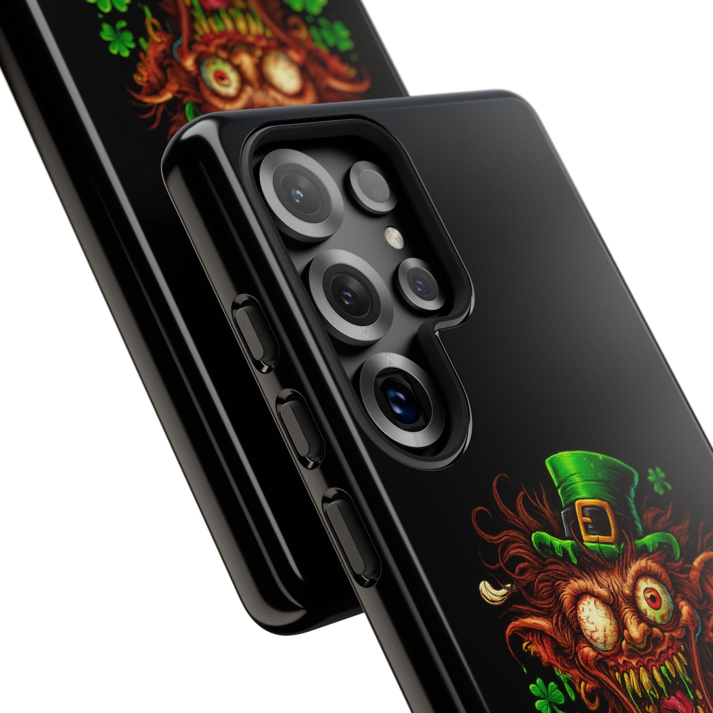 Radioactive Leprechaun Phone Case — "This Ain't Green, It's Radioactive Regret"
