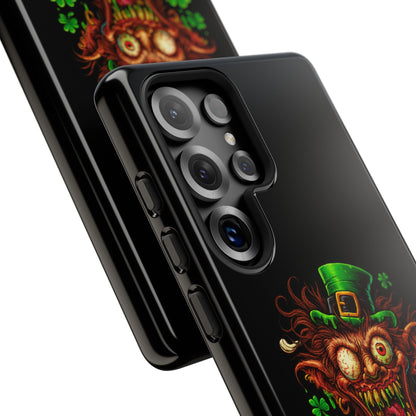 Radioactive Leprechaun Phone Case — "This Ain't Green, It's Radioactive Regret"