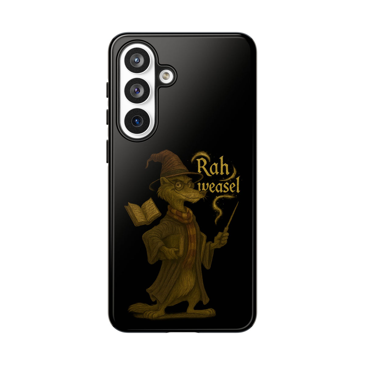 Rah Weasel Wizard Phone Case — Cute Fantasy Magical Creature iPhone Cover