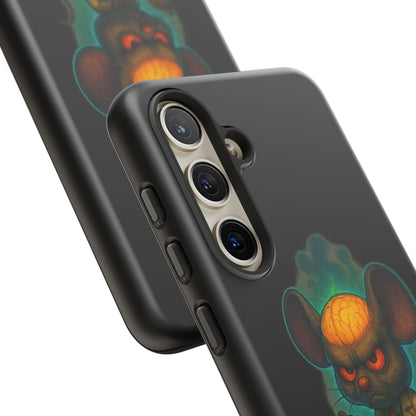 Phone Case — 'You'll Be Cheese in the Simulation' Angry Detective Mouse Graphic
