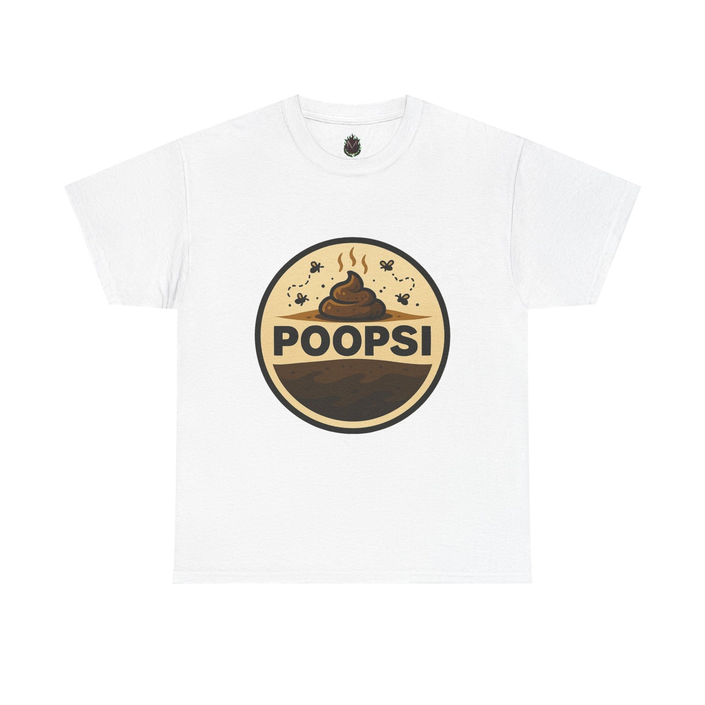 Poopsi Logo Tee | Funny Poop Graphic T-Shirt