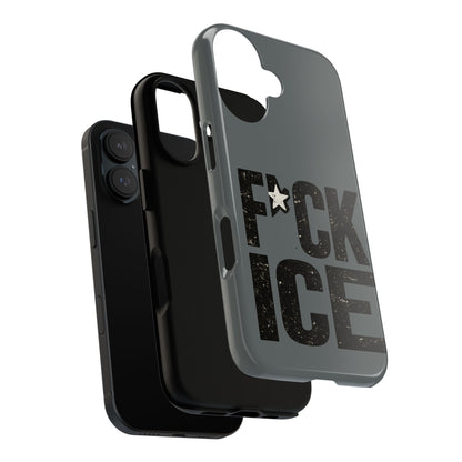 Phone Case — “F*CK ICE” Bold Protest Protective Case