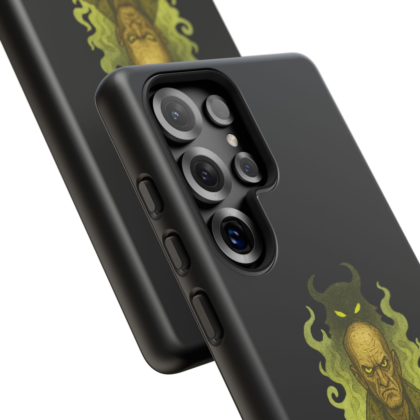 Phone Case — “The Prophecy Mentioned: Coffee This Is Not Coffee” Gothic Horror Design