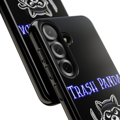 Trash Panda Ninja Phone Case — Cute Raccoon Warrior Protective Case