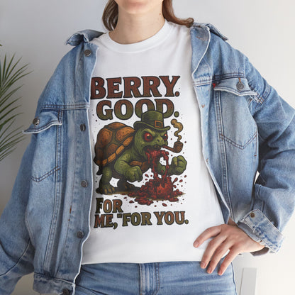 Berry Good Turtle tee | Retro horror turtle illustration