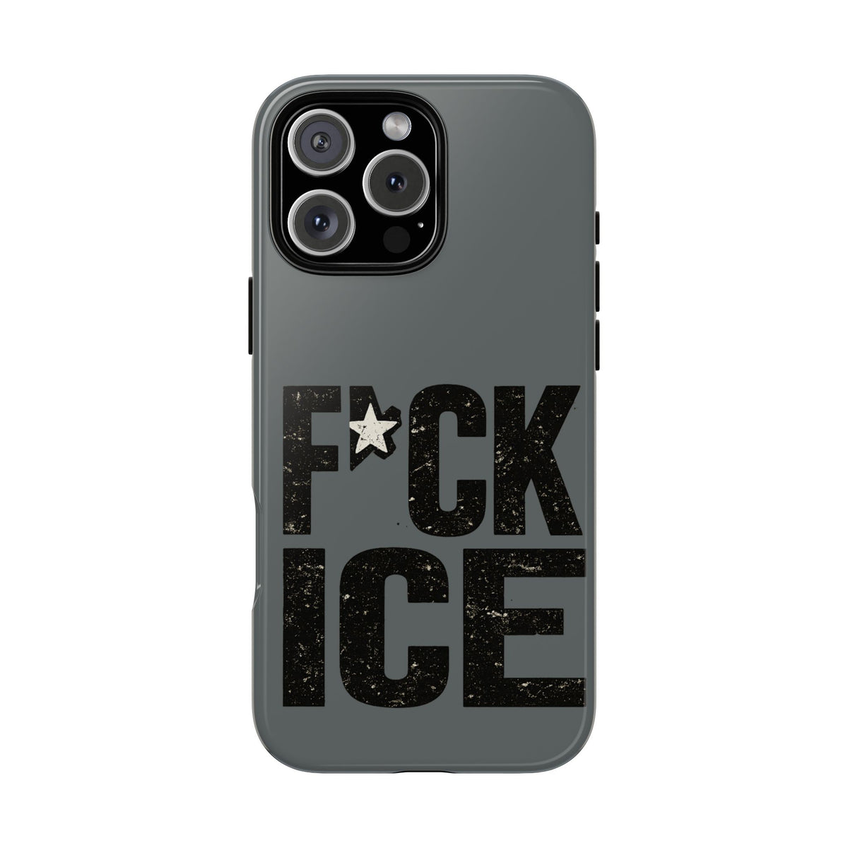 Phone Case — “F*CK ICE” Bold Protest Protective Case