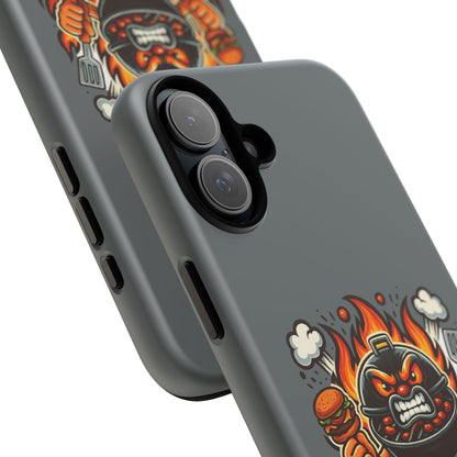 Grilling Phone Case — "Charcoal Is the Last Bastion of Liberty" BBQ Design