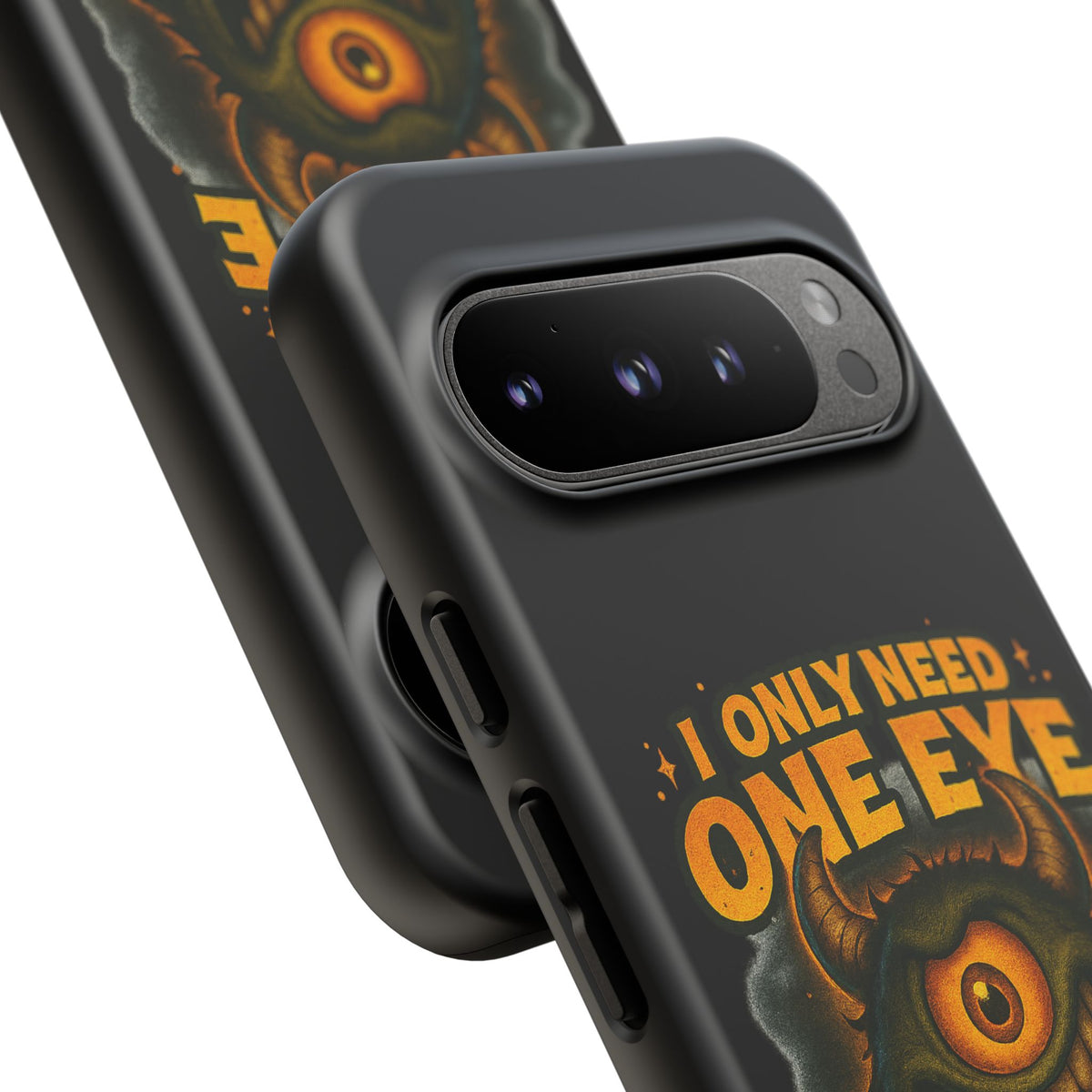 Monster One-Eye Phone Case — "I Only Need One Eye to See Your Doom"