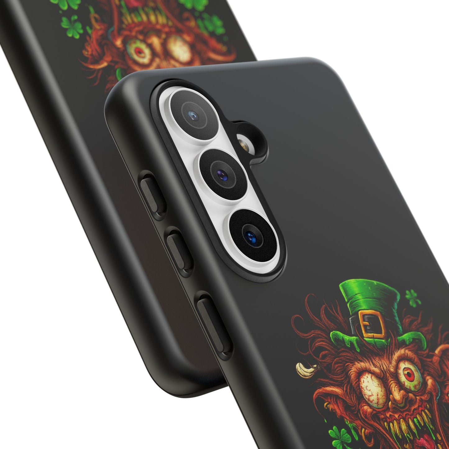 Radioactive Leprechaun Phone Case — "This Ain't Green, It's Radioactive Regret"