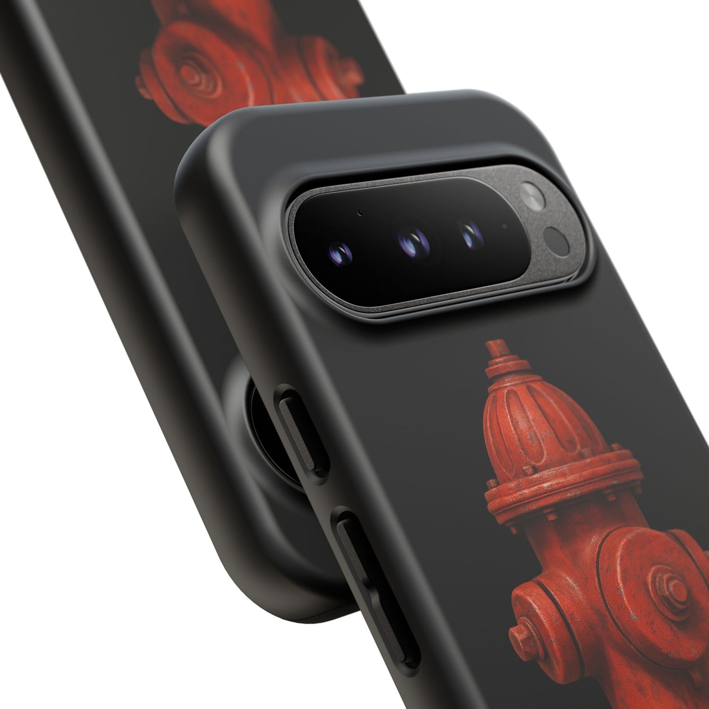 Red Fire Hydrant Phone Case — Tough Protective iPhone Cover