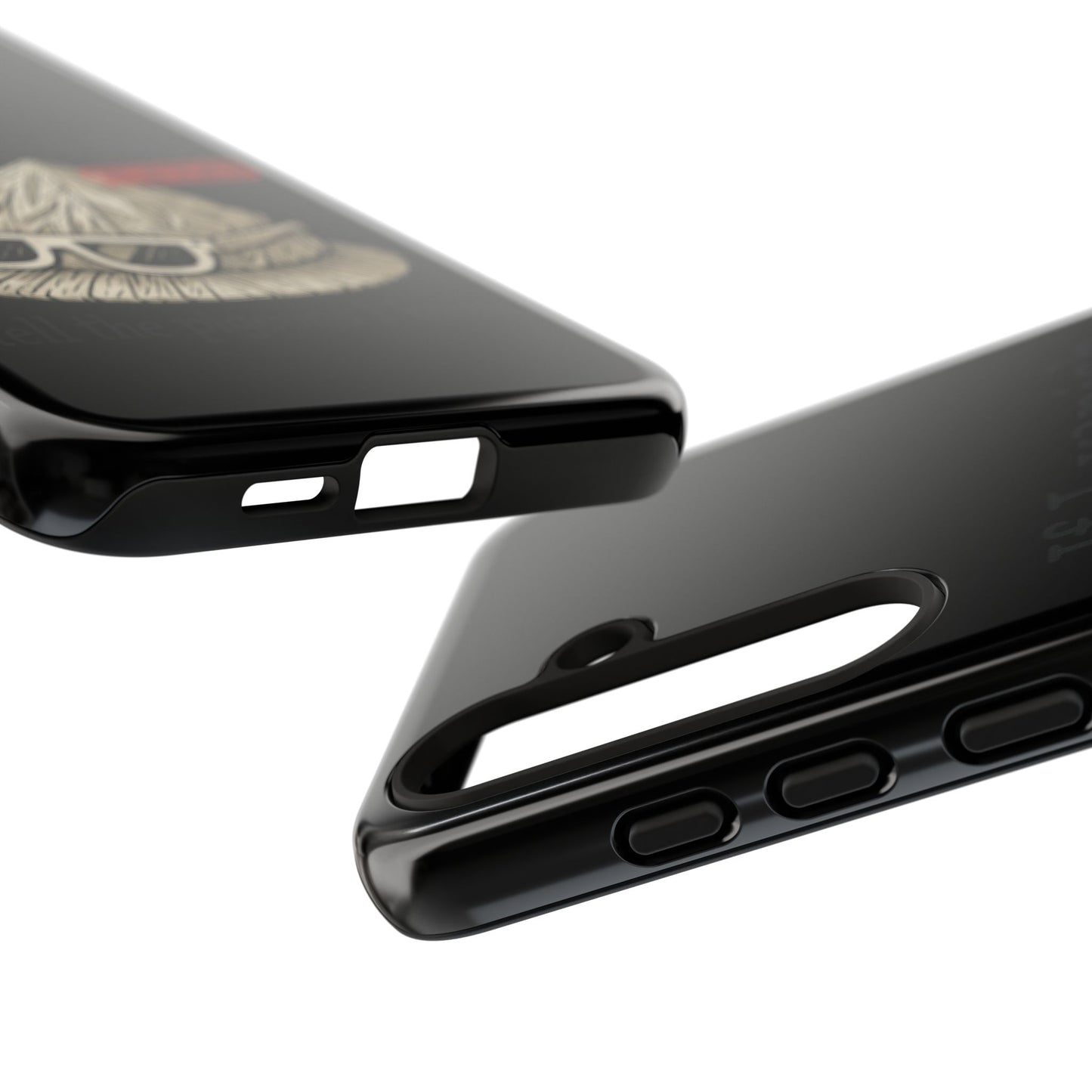 Conspiracy Tin-Foil Hat Phone Case — If I Vanish, Tell the Pigeons I Knew (Confidential)