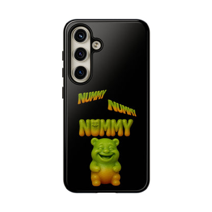Nummy Gummy Phone Case — Cute Retro Green Gummy Bear Protective Case