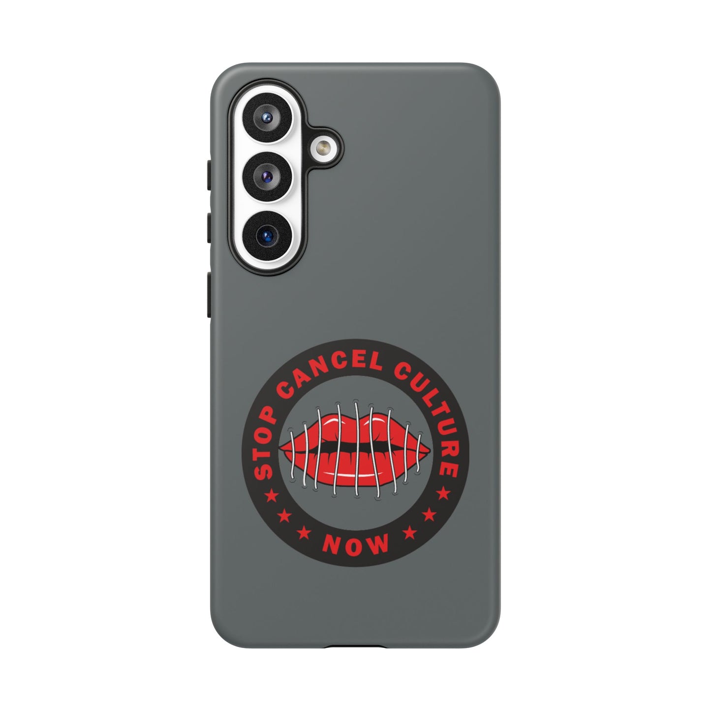 Phone Case — "Stop Cancel Culture Now" Graphic Tough Protective Case