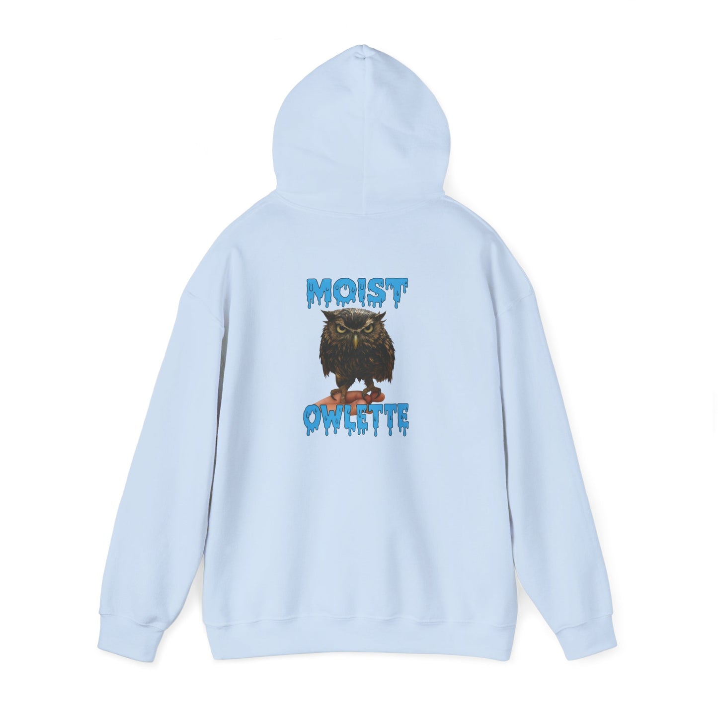 Owl Graphic Hoodie – “Must Owelette” Retro Drip Design