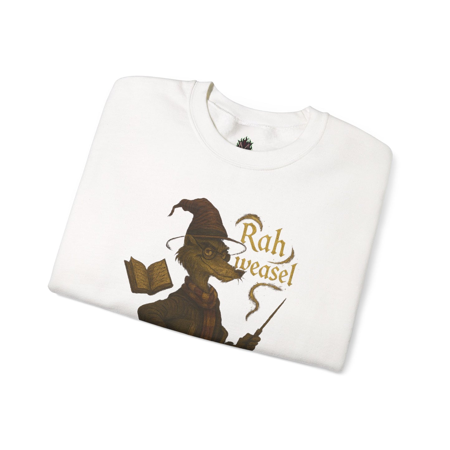 Rah Weasel Crewneck – Wizarding Parody Edition