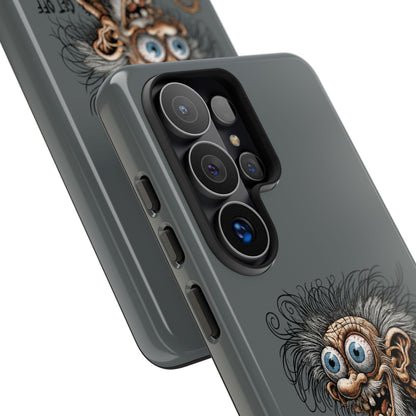 Phone Case — Funny Grumpy Troll Design: “Get Off My Lawn” Protective Cover