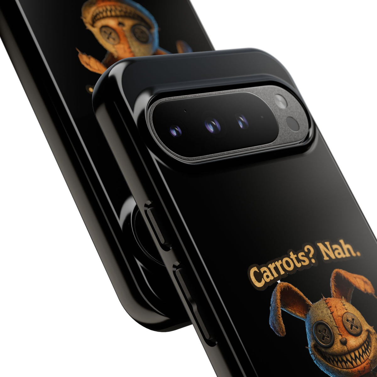 Phone Case — Creepy Bunny "Carrots? Nah. I crave screams." Horror iPhone Case