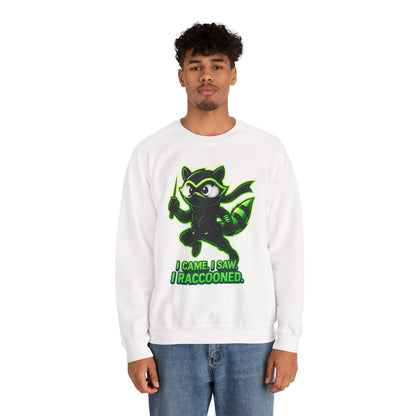 I Raccooned Ninja Crewneck