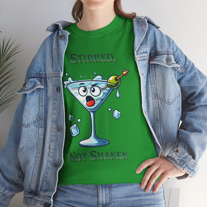 "Stirred, Not Shaken" Funny Martini