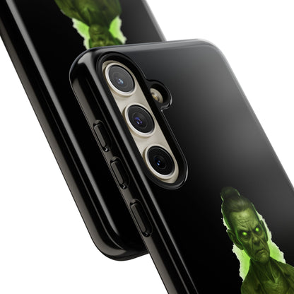 Spooky Green Ghost Phone Case — "I Baked Cookies, They Scream Now" Horror iPhone Cover