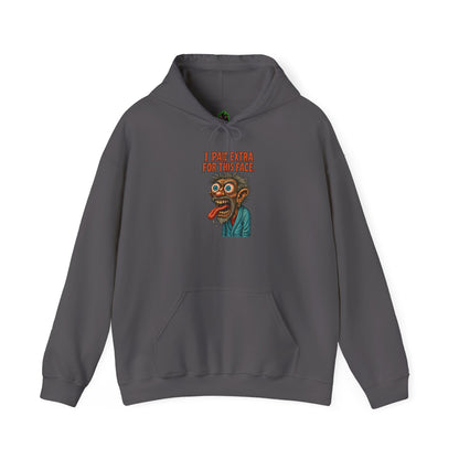 I Paid Extra For This Face Hoodie
