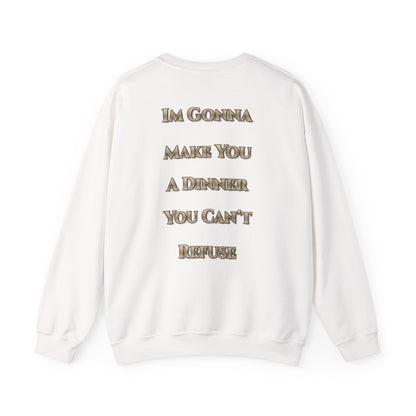 The Grillfather – Charcoal Crewneck Sweatshirt