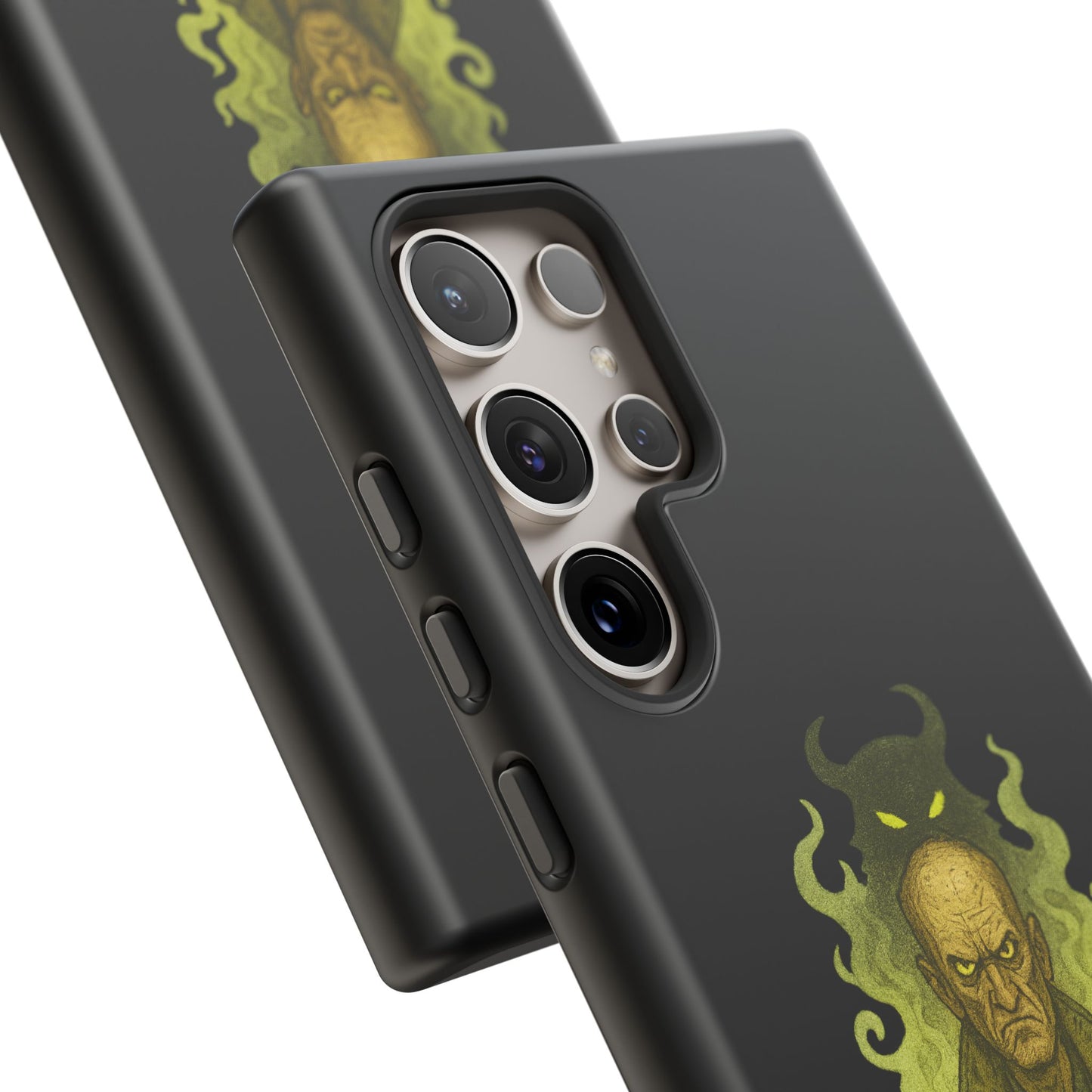 Phone Case — “The Prophecy Mentioned: Coffee This Is Not Coffee” Gothic Horror Design