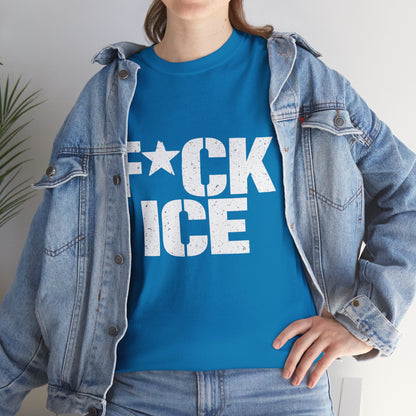 F*CK ICE T-Shirt | Political Protest Graphic Tee