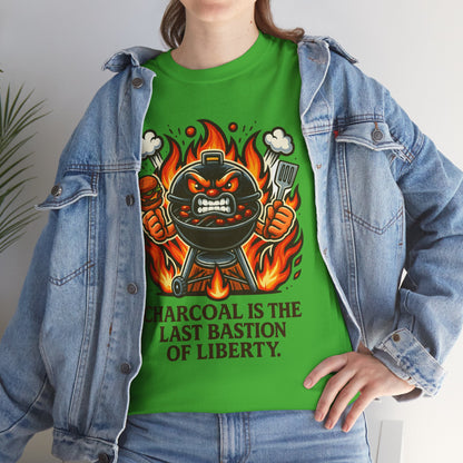 Charcoal Liberty – Angry Grill BBQ Patriot Tee