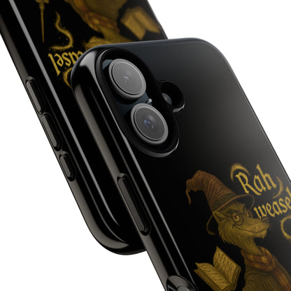 Rah Weasel Wizard Phone Case — Cute Fantasy Magical Creature iPhone Cover