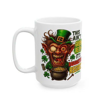 Radioactive Regret Leprechaun Mug