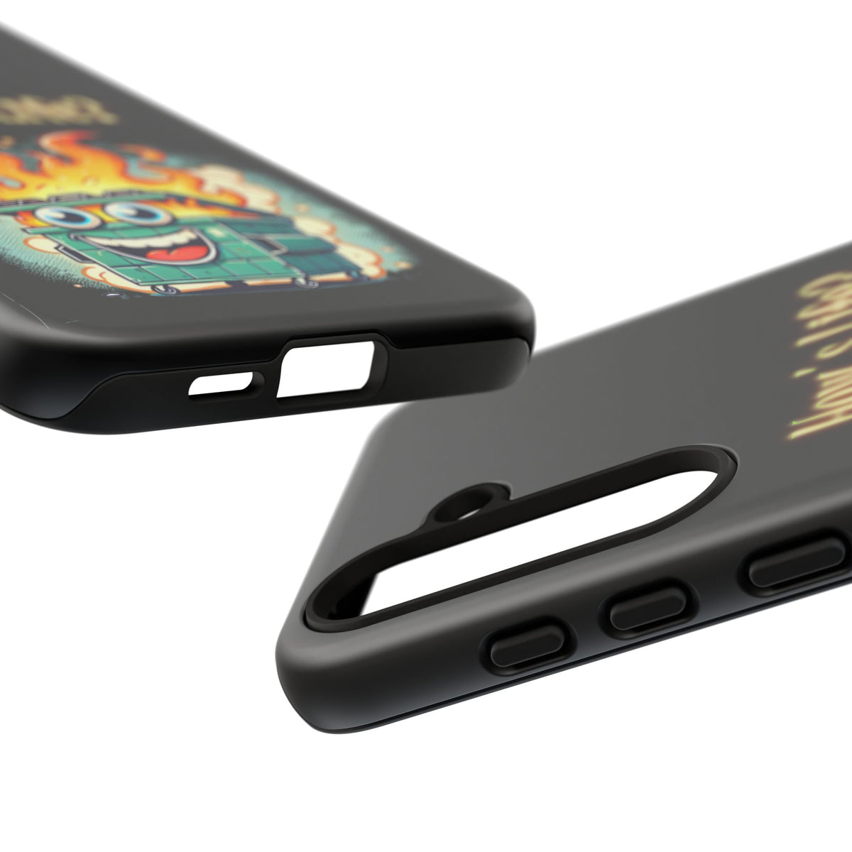 How's Life? Flaming Dumpster Phone Case
