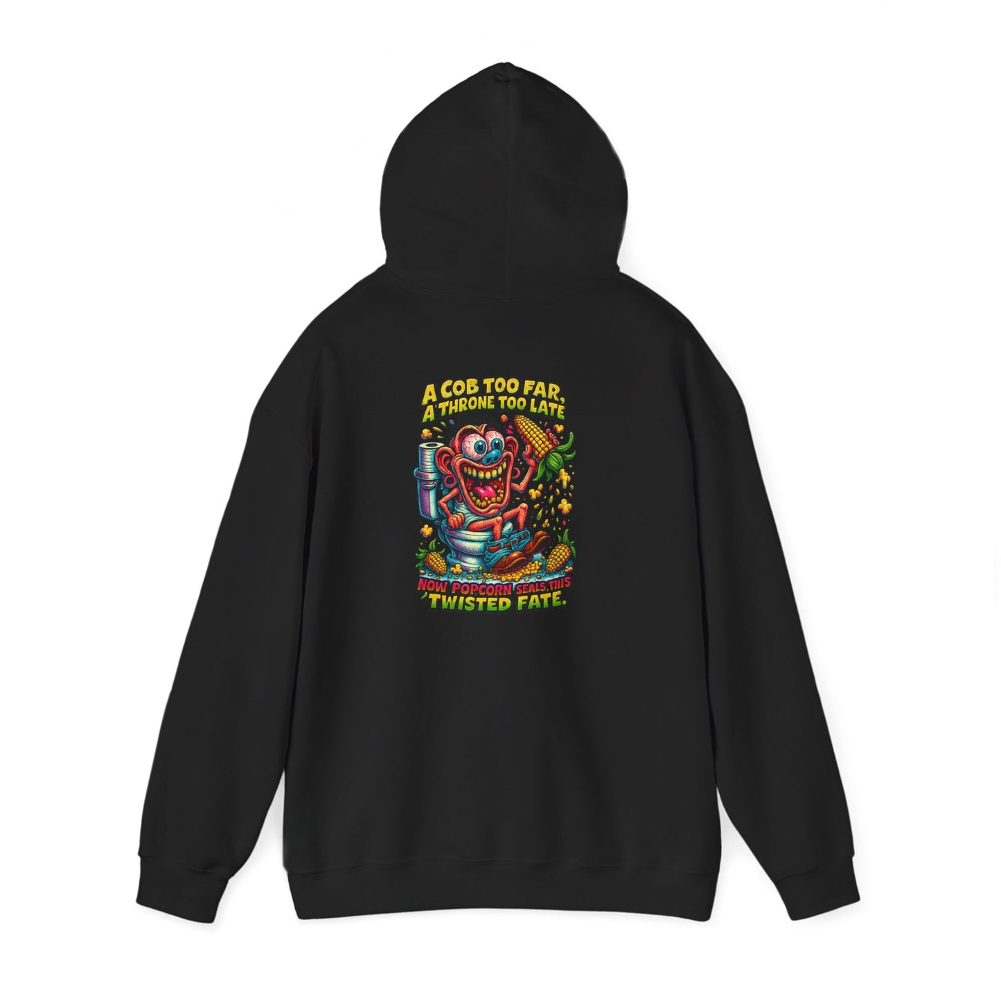 Twisted Fate Clown Hoodie – Retro Horror Skate Graphic Sweatshirt