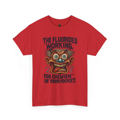 The Fluoride’s Working – Wild Smile Conspiracy Tee