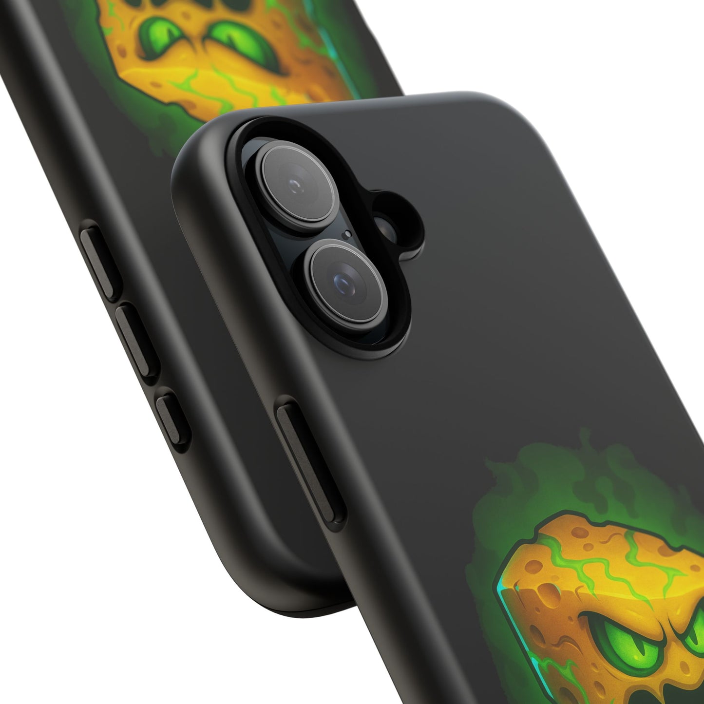 Phone Case — 'Smell That? It's Fear.' Spooky Cheese Monster Protective Case