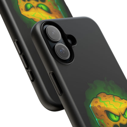 Phone Case — 'Smell That? It's Fear.' Spooky Cheese Monster Protective Case
