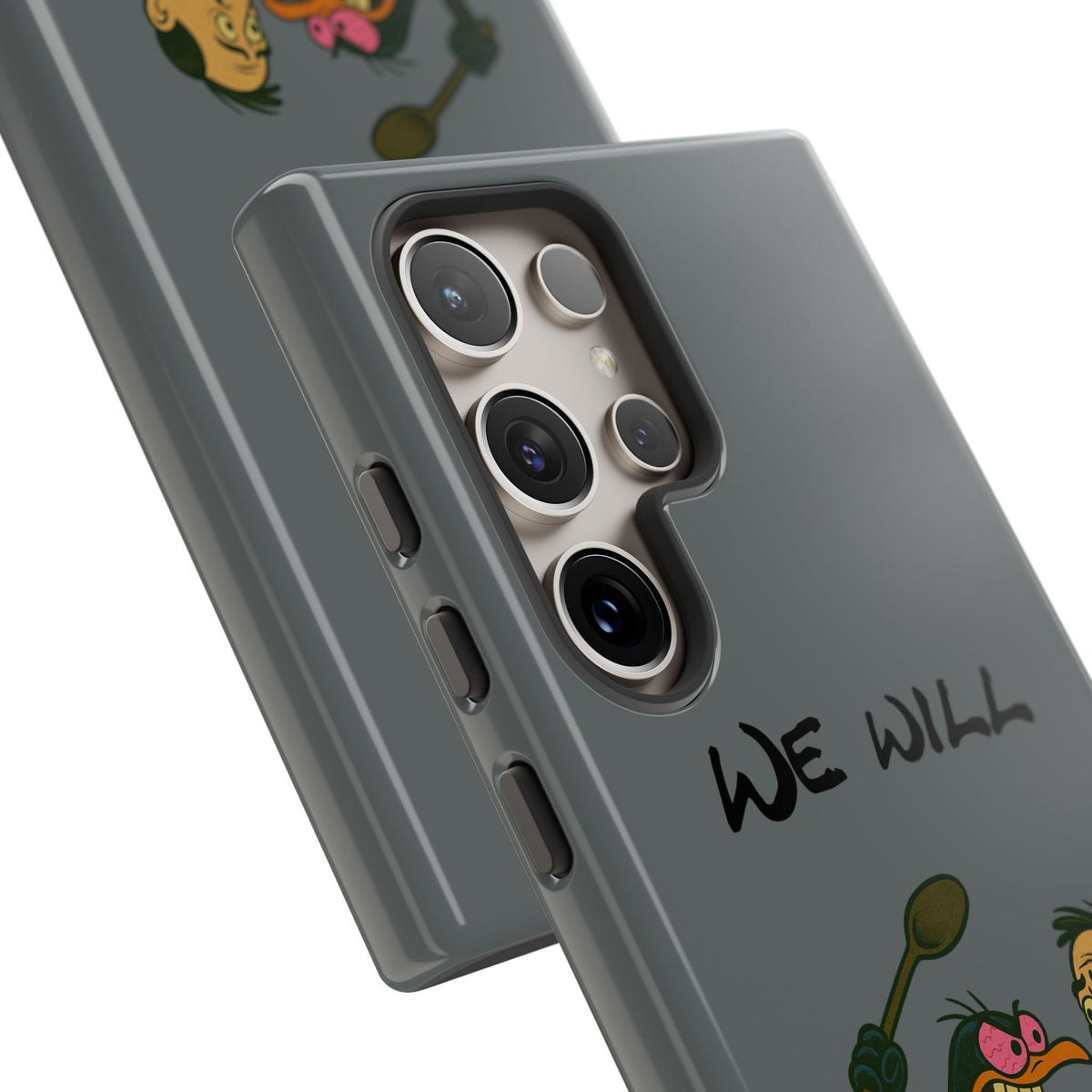 Phone Case - "We Will Resist" Cartoon Protest Design