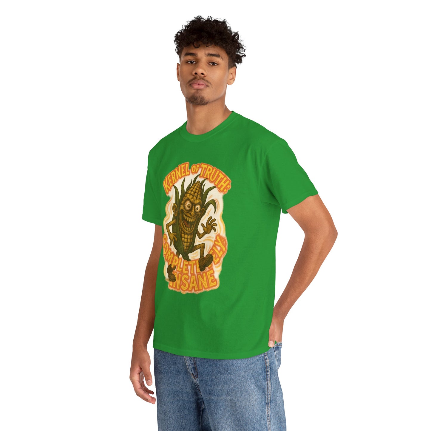 Kernel of Truth – Completely Insane Corn Monster T-Shirt
