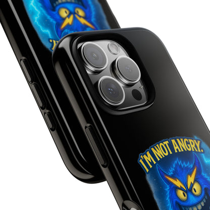 Phone Case - "I'm Not Angry, I'm Fully Charged" Electric Monster Protective Cover