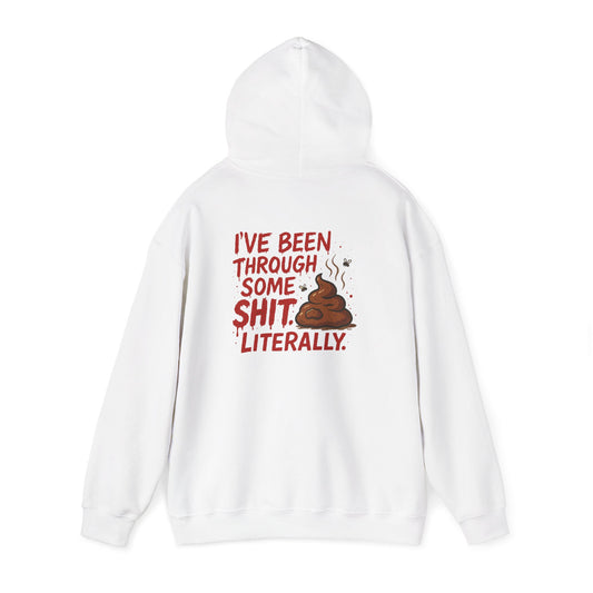 I've Been Through Some Shit Literally Hoodie — Funny Graphic Pullover