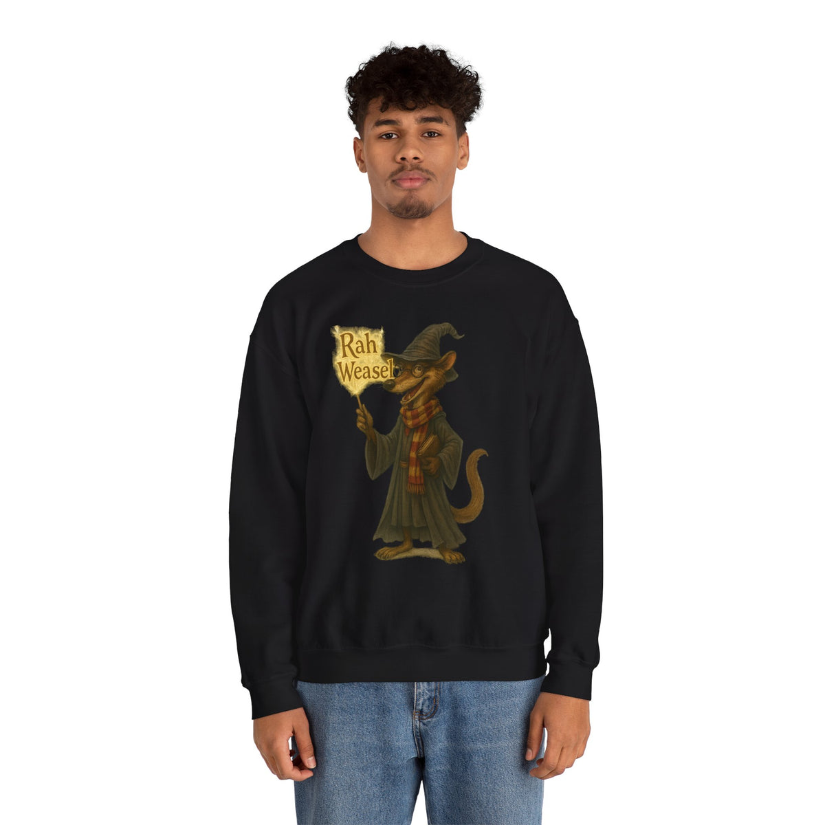 Rah Weasel Crewneck – Magic Sign Edition