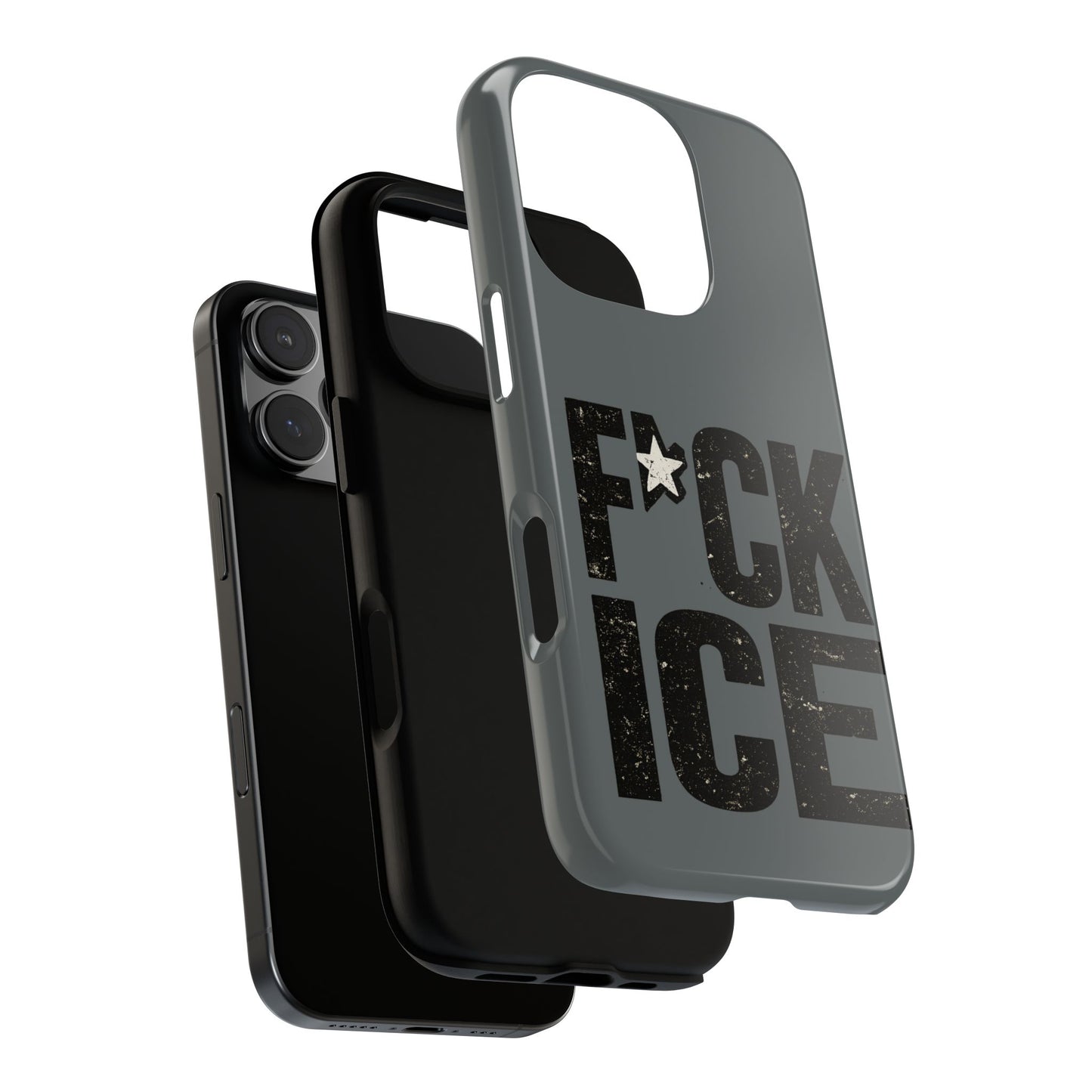 Phone Case — “F*CK ICE” Bold Protest Protective Case