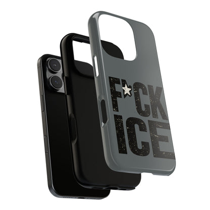 Phone Case — “F*CK ICE” Bold Protest Protective Case